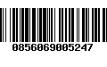 Código de Barras 0856069005247