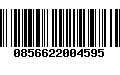 Código de Barras 0856622004595
