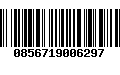 Código de Barras 0856719006297