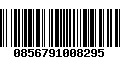 Código de Barras 0856791008295