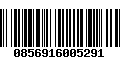 Código de Barras 0856916005291
