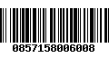 Código de Barras 0857158006008