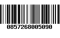 Código de Barras 0857268005090