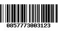 Código de Barras 0857773003123