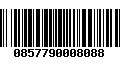 Código de Barras 0857790008088