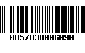 Código de Barras 0857838006090