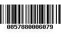 Código de Barras 0857880006079