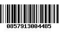 Código de Barras 0857913004485