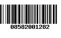 Código de Barras 08582001282