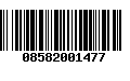 Código de Barras 08582001477