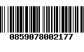 Código de Barras 0859078002177