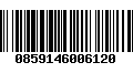 Código de Barras 0859146006120