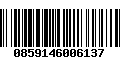 Código de Barras 0859146006137