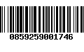 Código de Barras 0859259001746