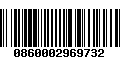 Código de Barras 0860002969732