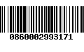 Código de Barras 0860002993171