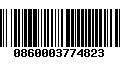 Código de Barras 0860003774823