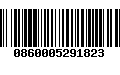 Código de Barras 0860005291823