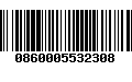 Código de Barras 0860005532308