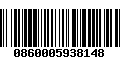 Código de Barras 0860005938148