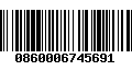 Código de Barras 0860006745691