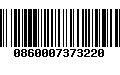 Código de Barras 0860007373220