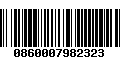 Código de Barras 0860007982323