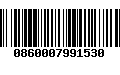 Código de Barras 0860007991530