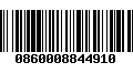 Código de Barras 0860008844910