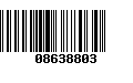 Código de Barras 08638803