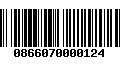 Código de Barras 0866070000124