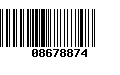 Código de Barras 08678874