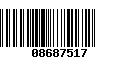 Código de Barras 08687517