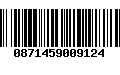 Código de Barras 0871459009124