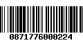 Código de Barras 0871776000224