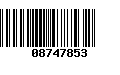 Código de Barras 08747853