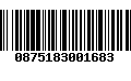 Código de Barras 0875183001683