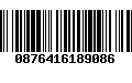 Código de Barras 0876416189086