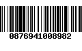 Código de Barras 0876941008982