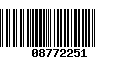 Código de Barras 08772251