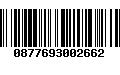 Código de Barras 0877693002662