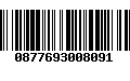 Código de Barras 0877693008091