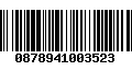 Código de Barras 0878941003523