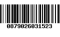 Código de Barras 0879026031523