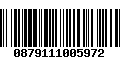 Código de Barras 0879111005972