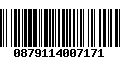 Código de Barras 0879114007171