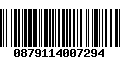 Código de Barras 0879114007294