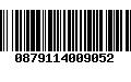 Código de Barras 0879114009052