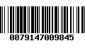 Código de Barras 0879147009845