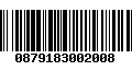 Código de Barras 0879183002008